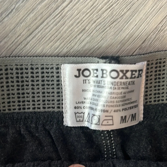 🇺🇸 Joe boxer gray straight slim jogger /  pj pants size medium - Picture 8 of 12